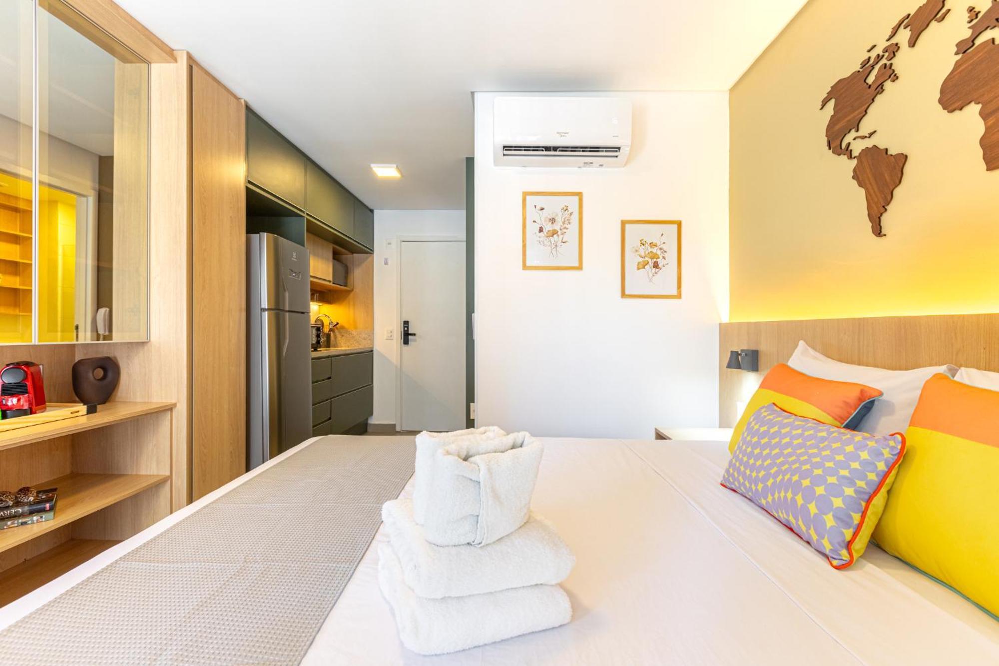 Easy Star - Charmoso Com Piscina No Brooklin! - Bq01i Apartamento São Paulo