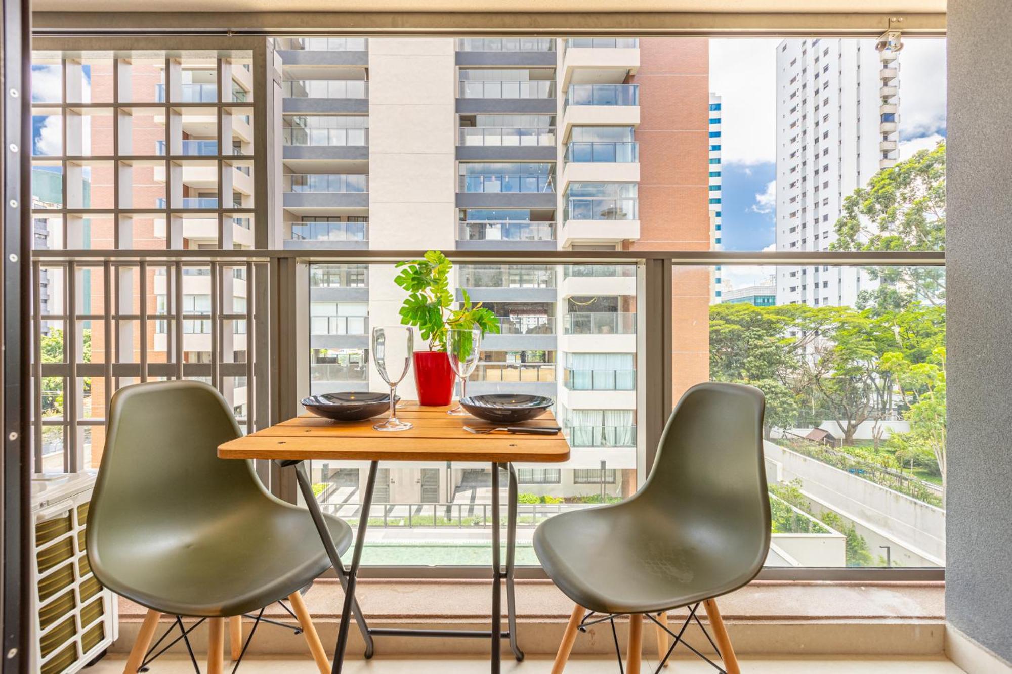 Apartamento Easy Star - Charmoso Com Piscina No Brooklin! - Bq01i